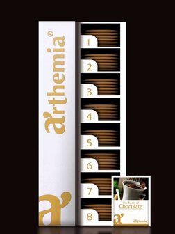 Arthemia Chocolate - Display hout voor zakjes 8 smaken