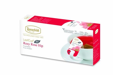 Ronnefeldt LeafCup - Rosy Rose Hip BIO 15x2,8gr.