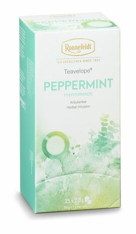 Ronnefeldt Teavelope - 08-Peppermint 25x2gr.