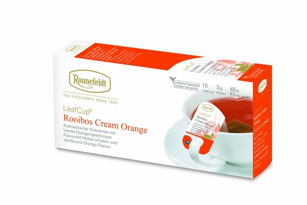 Ronnefeldt LeafCup - Rooibos Cream Orange 15x3gr.