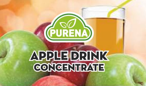 Purena - Bag-in-Box Apple drink concentrate 6kg. 1=6