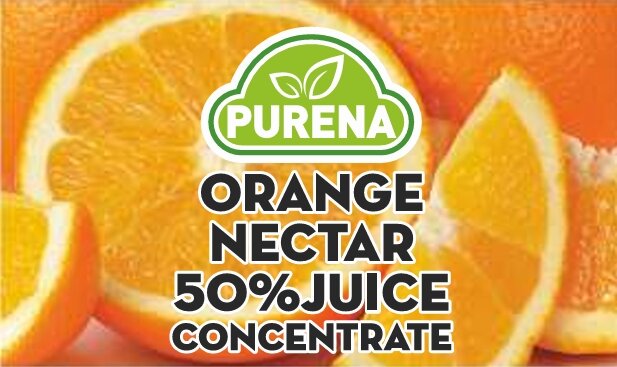 Purena - Bag-in-Box Orange nectar concentrate 6kg. 1=5