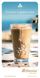 Menu Arthemia Frozen Cappuccino zonder smaken