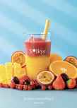 Poster Solkys Mango & Strawberry formaat A1 594x840mm